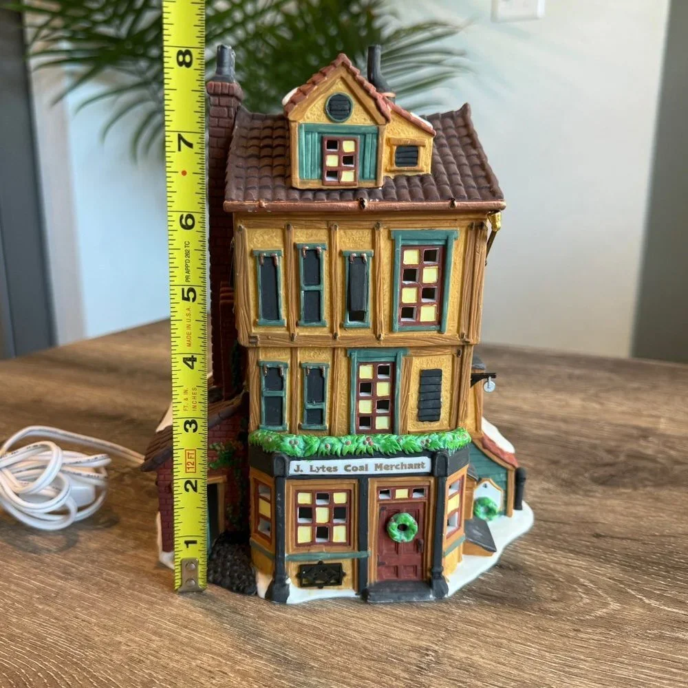 Dept 56 “J. Lytes Coal Merchant” Dickens Village Collection.